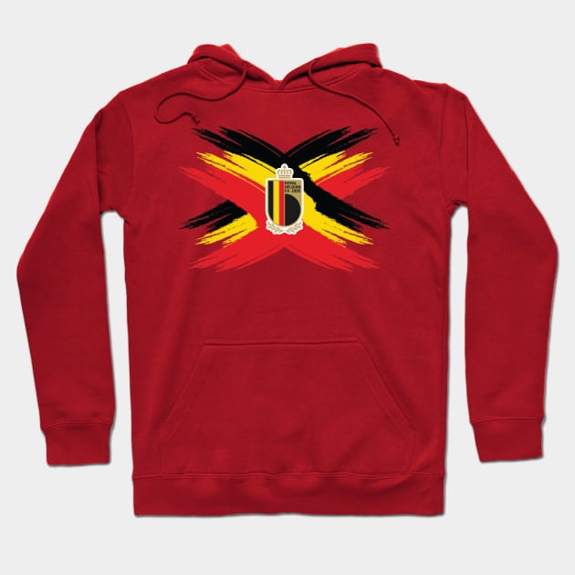 Belgium World Cup 2022 Hoodie by Jagungtitigraphy